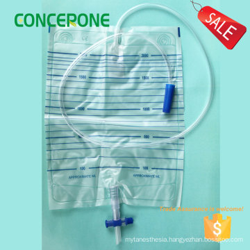 2000ml Disposable Urine Bag, Urine Collection Bag